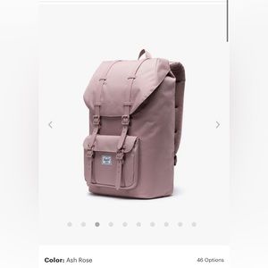 Hershel ash rose backpack
